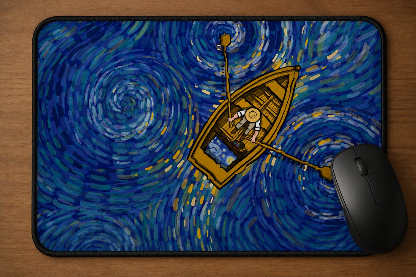 Starry Voyage Mouse Pad - alternate view