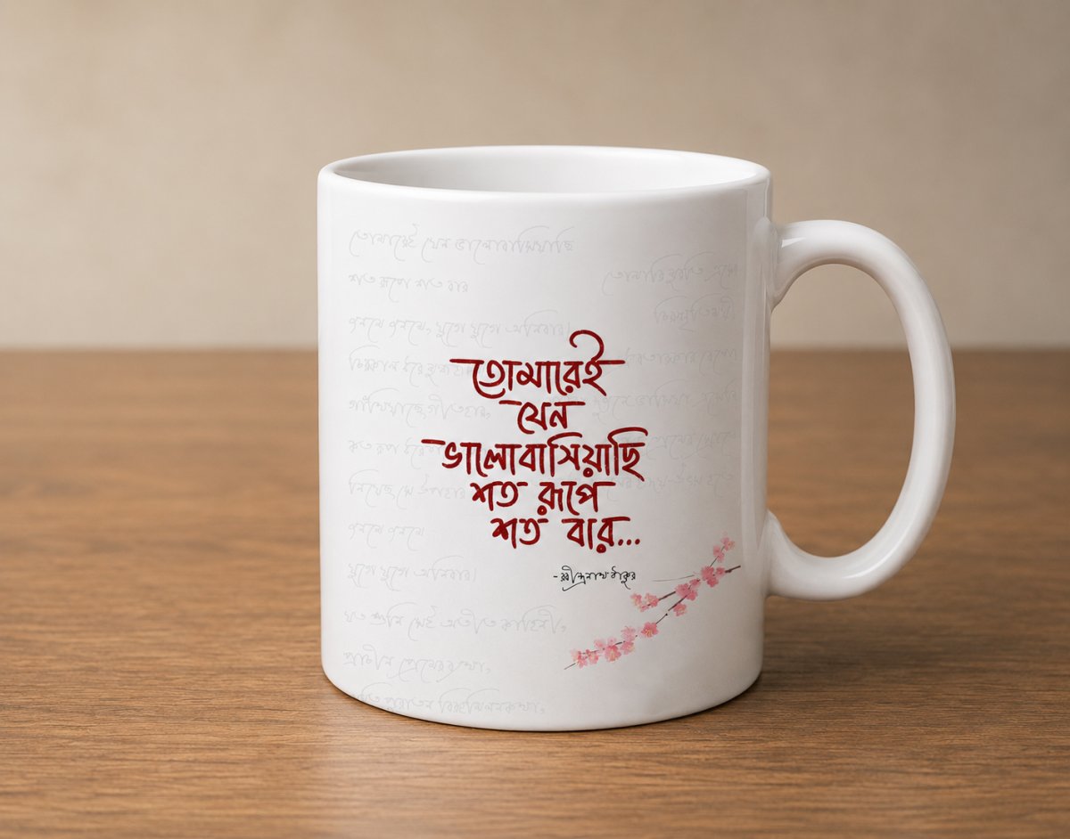 A sip of poetry, a touch of love.